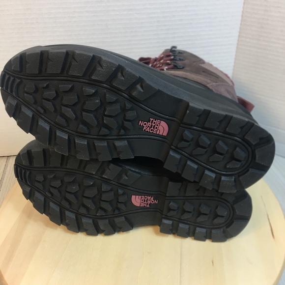 The North Face Chilkat V 400 Waterproof Boots Size 9.5 Deep Taupe Black - Picture 6 of 8